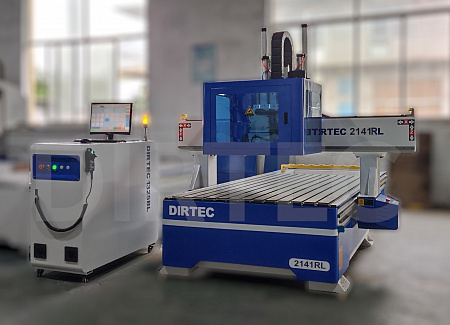 Фрезерный станок с ЧПУ DIRTEC 2141RL (пильный модуль, 180°)