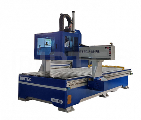 Фрезерный станок с ЧПУ DIRTEC 2141RL (пильный модуль, 180°)